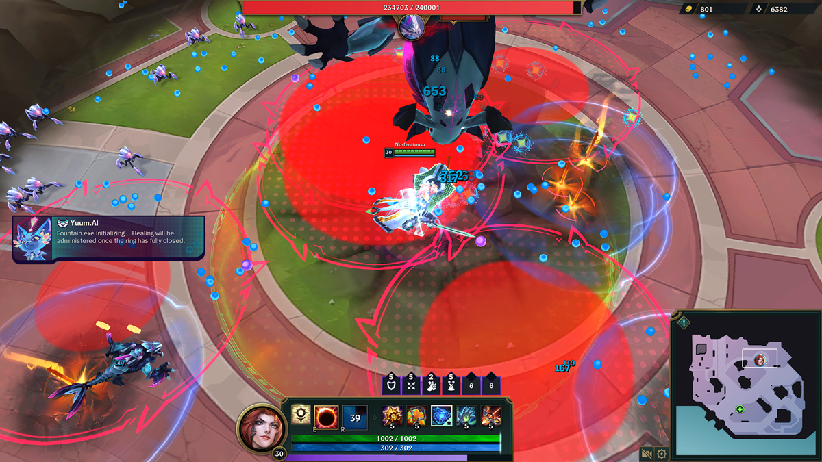 Best LoL Swarm Leona build