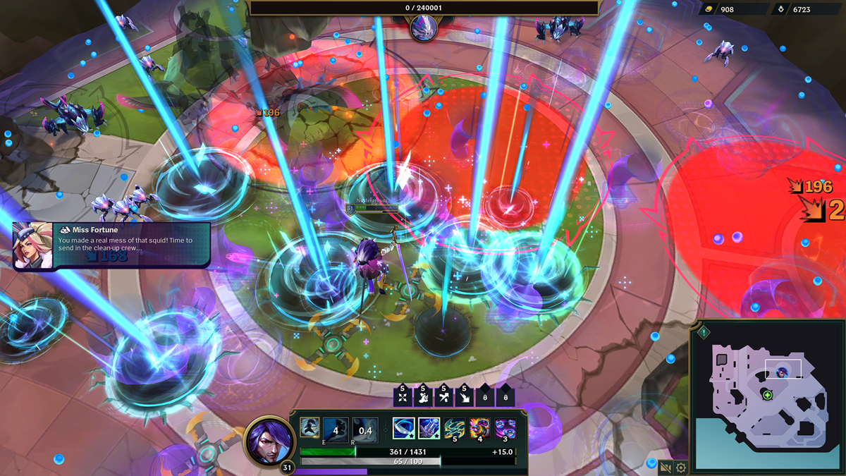 Best LoL Swarm Yasuo build