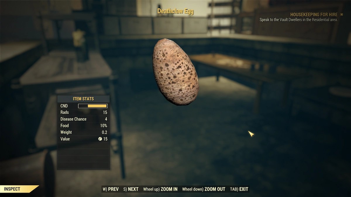Where to find Deathclaw Eggs in Fallout 76