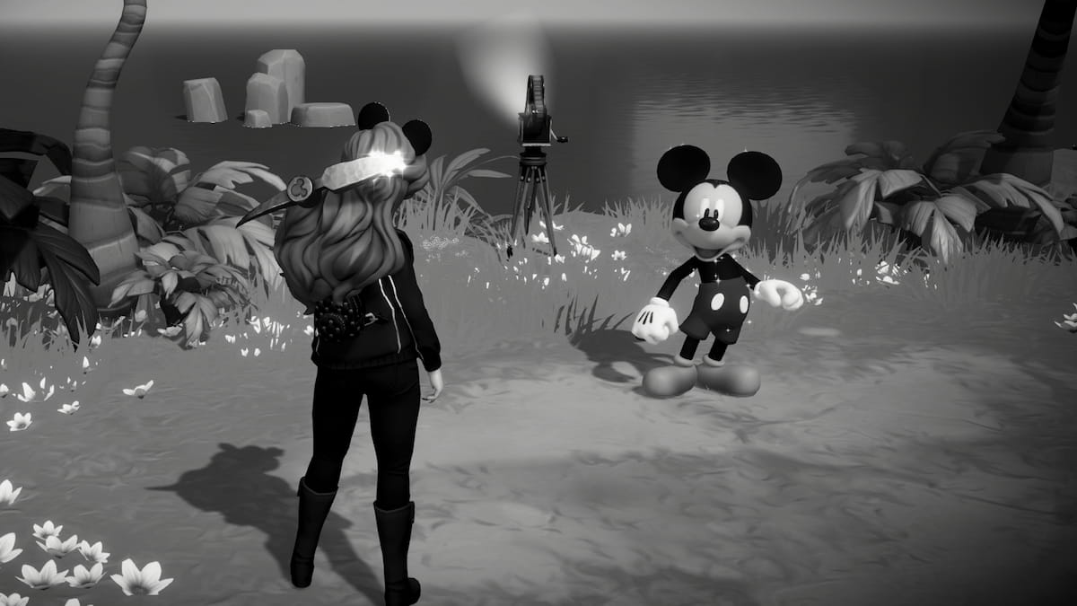 All Black and White Island item locations in Disney Dreamlight Valley