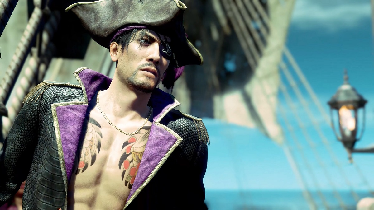 Like a Dragon: Pirate Yakuza in Hawaii casts Majima as a pirate and I'm speechless