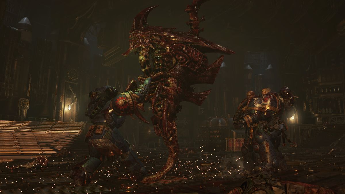 How to defeat the Necromunda boss in Warhammer 40K: Space Marine 2