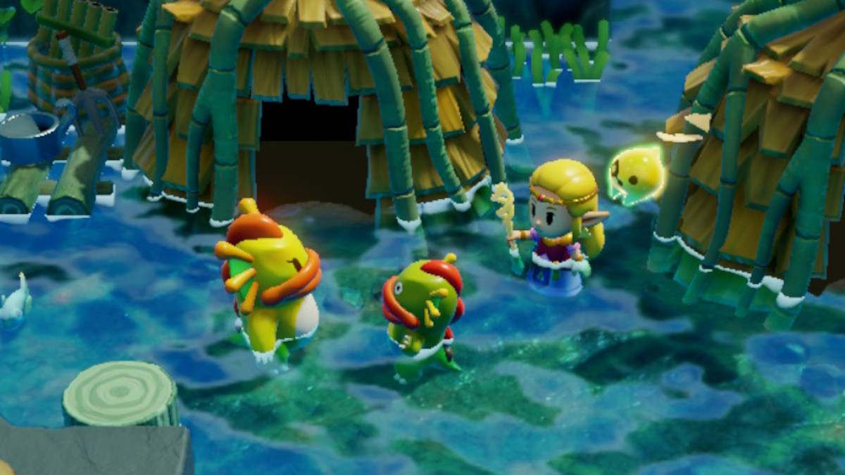 How to complete the "A Zora Child's Fate" side quest in Zelda Echoes of Wisdom