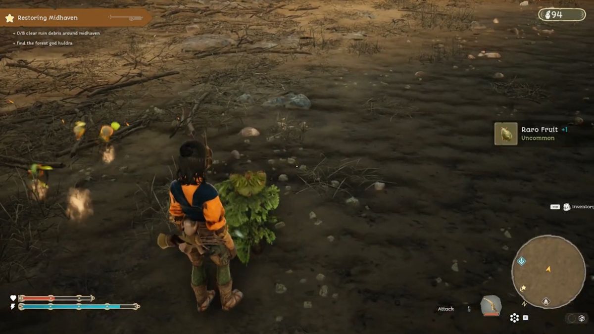 How to get Raro Fruit in Towers of Aghasba