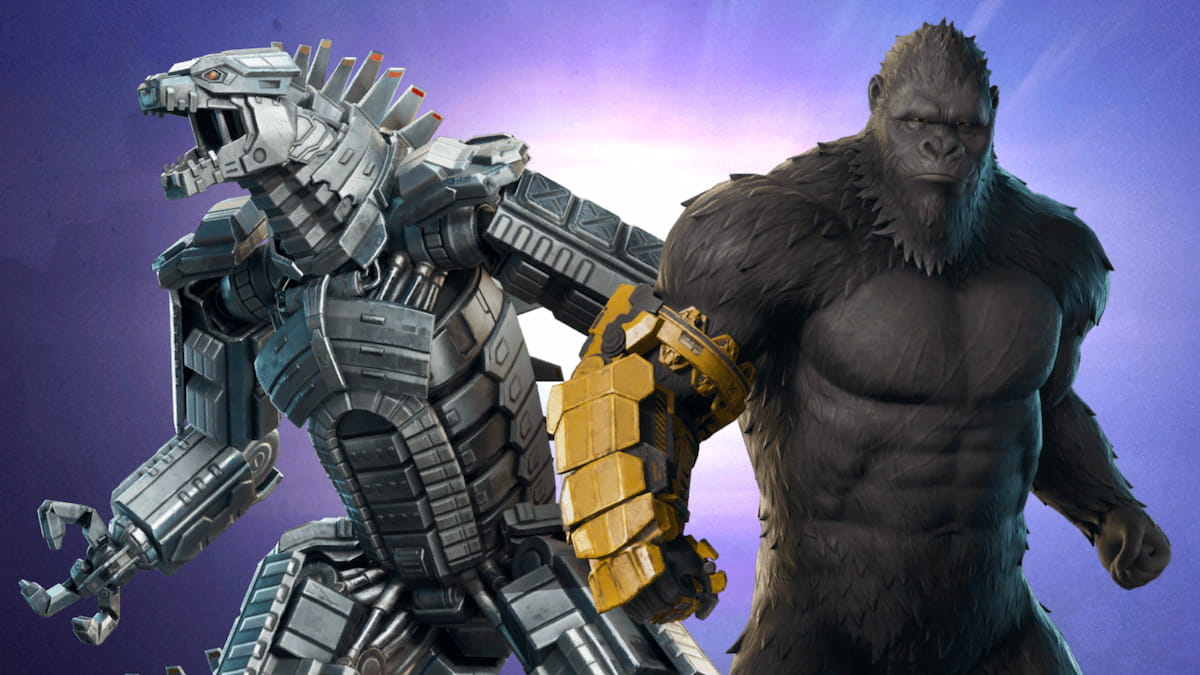 How to get Mechagodzilla and Kong skins in Fortnite