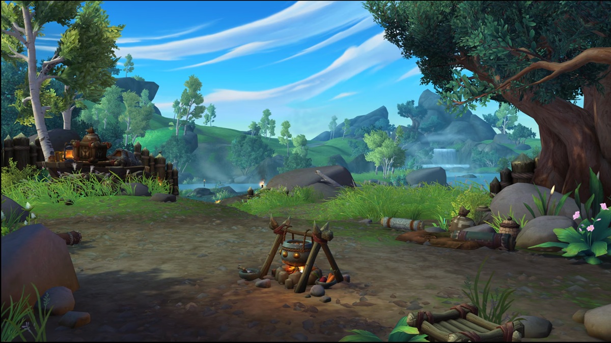 How to unlock all the new Warband Camp login backgrounds in WoW Patch 11.1