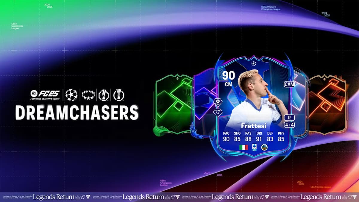 EA FC 25 Dreamchasers Cup rewards and tasks