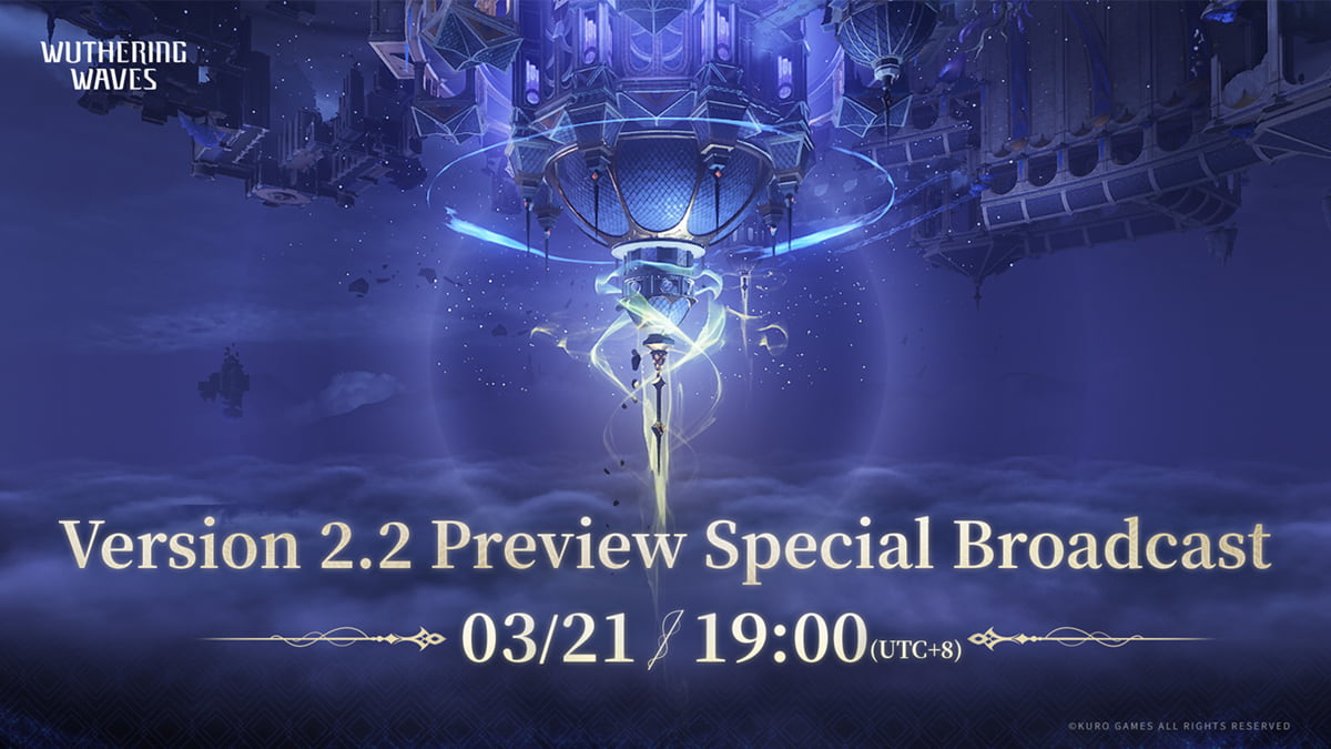 Wuthering Waves 2.2 livestream date, time, and countdown