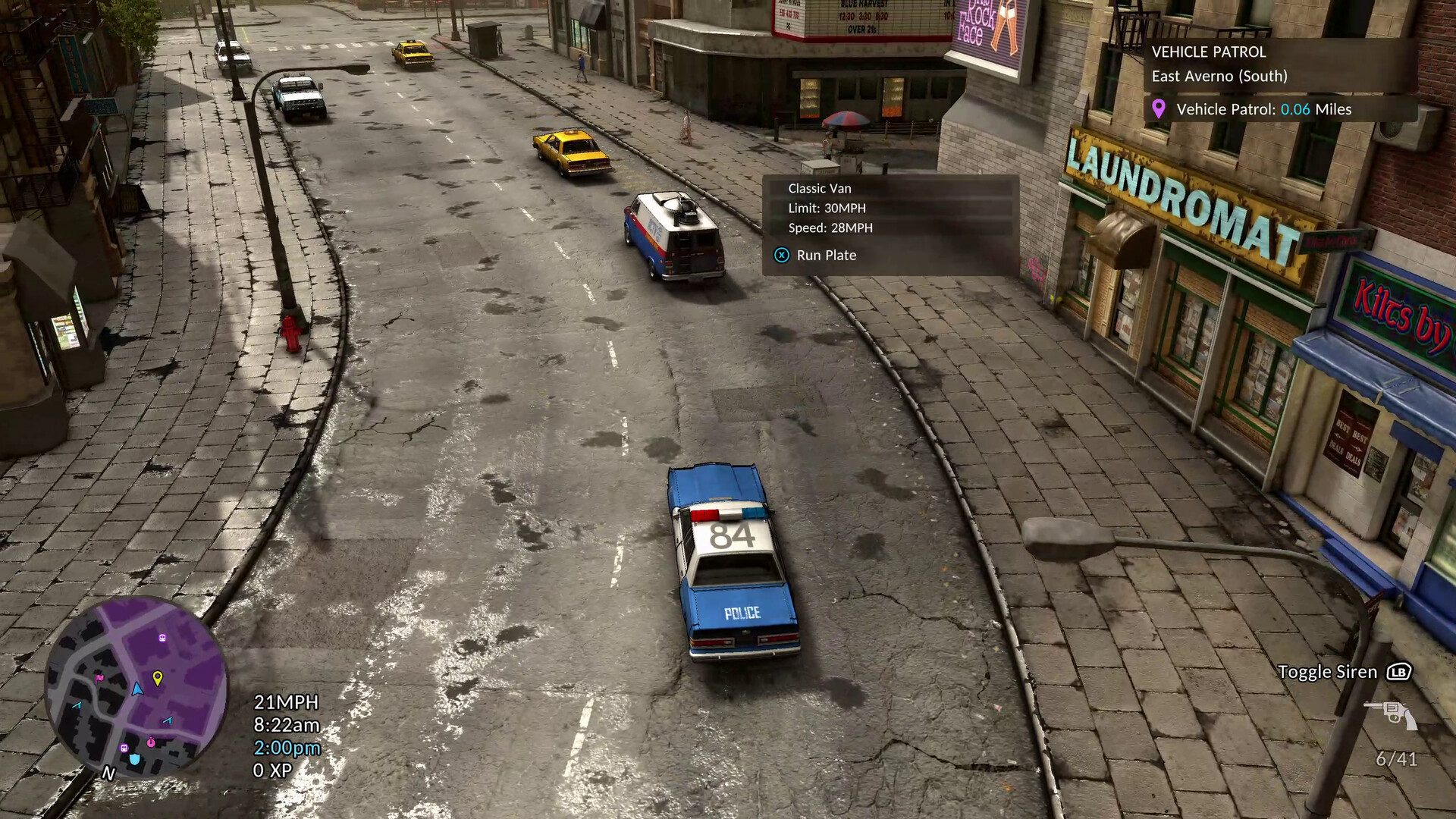 All vehicle types in The Precinct