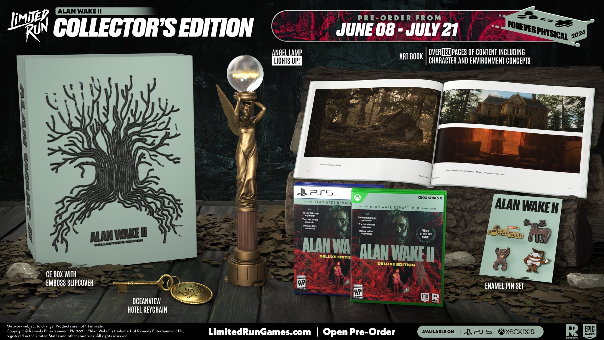 Alan Wake 2 bekommt endlich eine physische Version – und eine Limited Collector’s Edition für 200 Euro