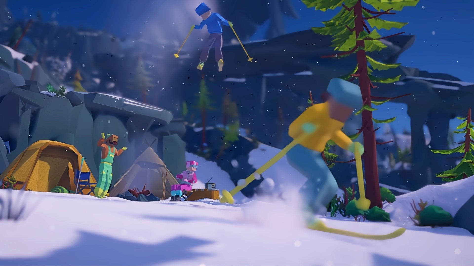 Lonely Mountains: Snow Riders im Test: Mir egal, was ihr sagt - das hier ist der beste Videospiel-Schnee seit Jahren - und es ist nicht einmal knapp!