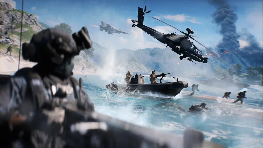 O combate naval regressa a Battlefield 6 com a Temporada 4 e o mapa Tsuru Reef