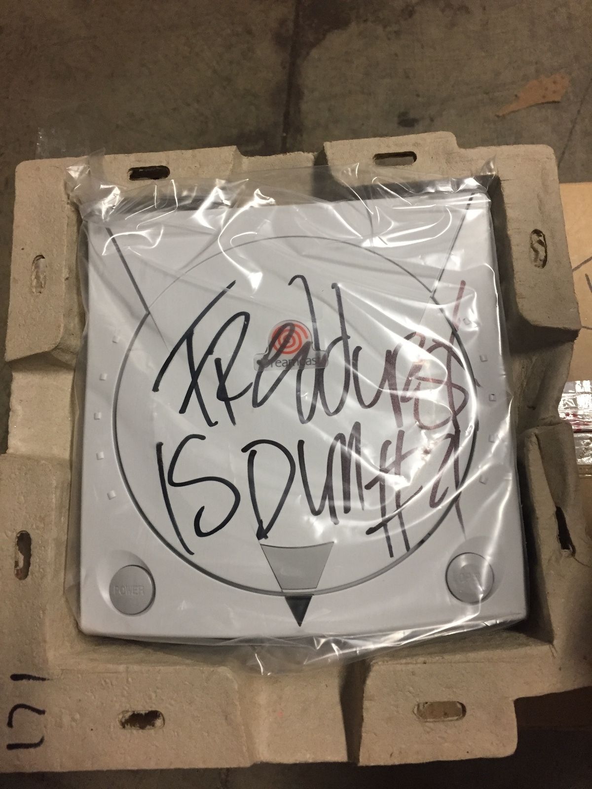 This Dreamcast signed by Fred Durst on eBay may double as a time machine to 1999