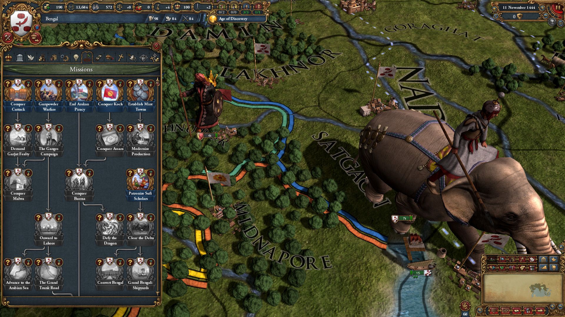 Europa Universalis IV visits India in Dharma expansion