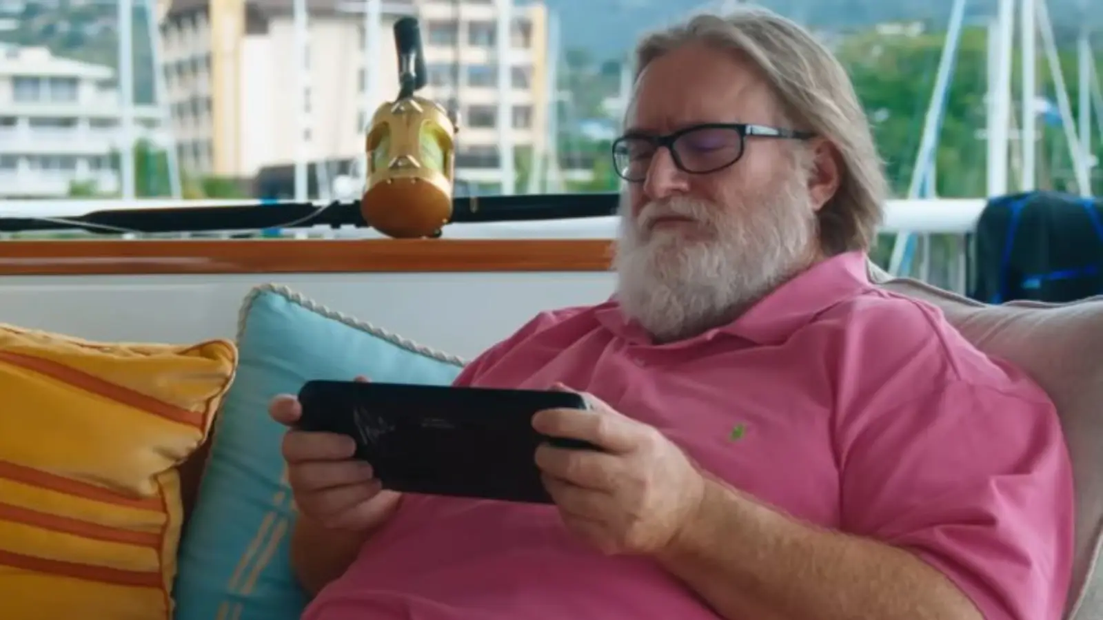 "Acordo, trabalho, mergulho e volto a trabalhar", é esta a rotina do patrão da Valve, Gabe Newell