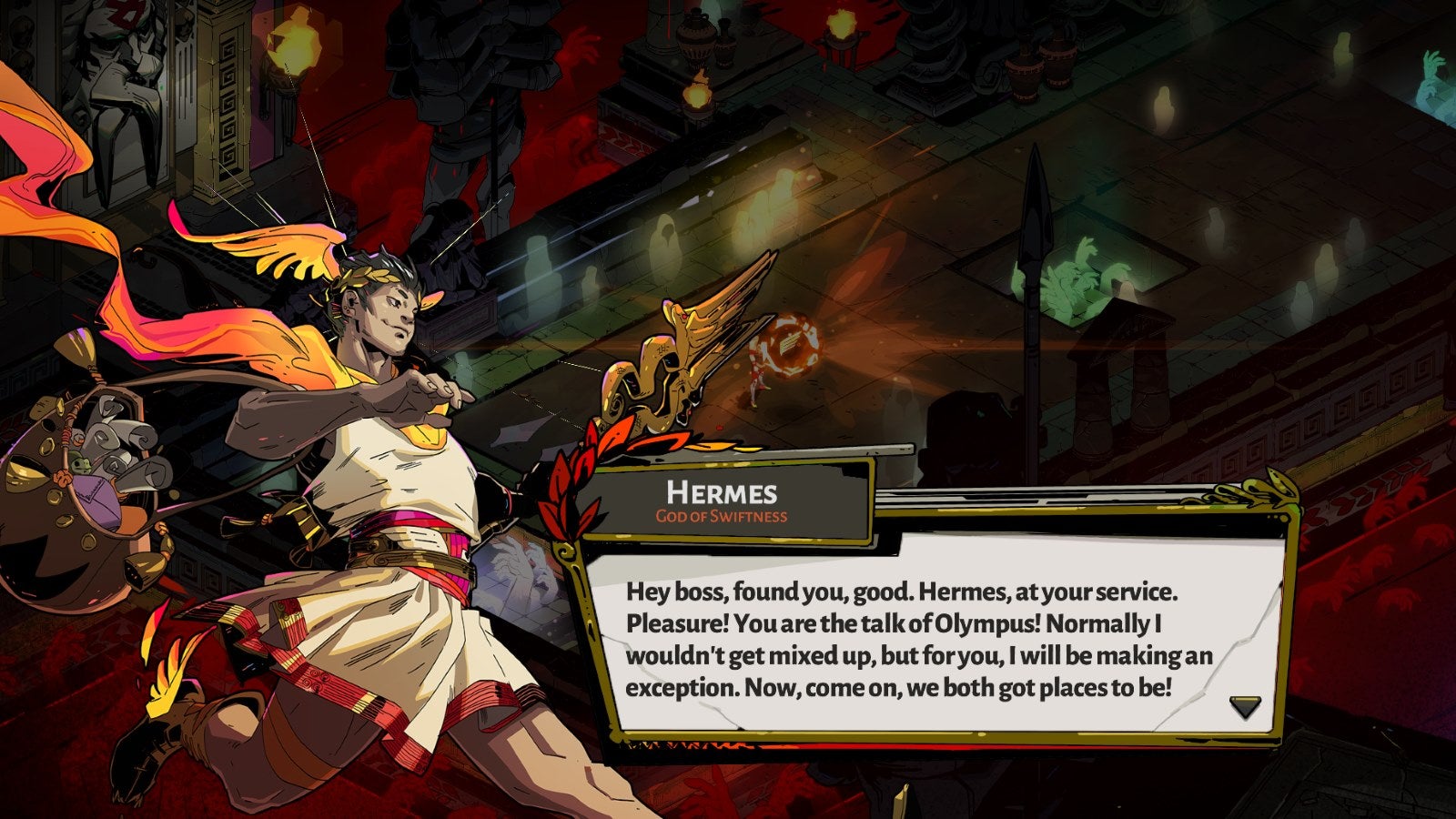 Logan Cunningham voices Hades new patch notes in character