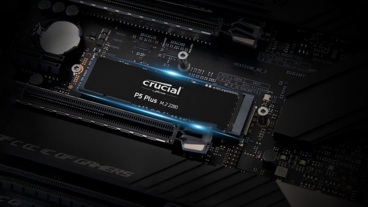 Crucial's P5 Plus NVMe SSD is down to £91 at Amazon UK