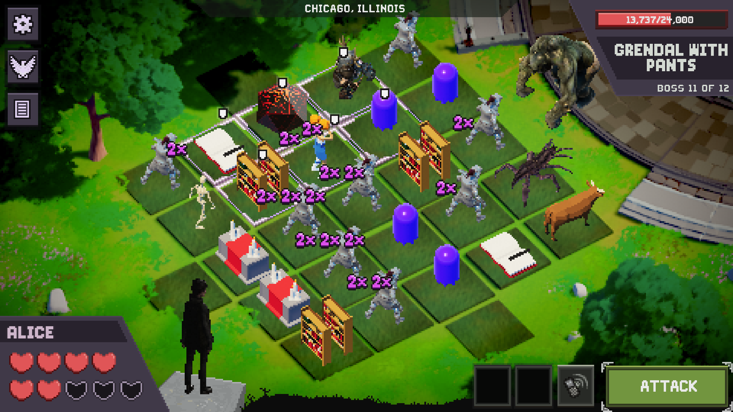 Draft an auto-battling army of weirdos in Million Monster Militia