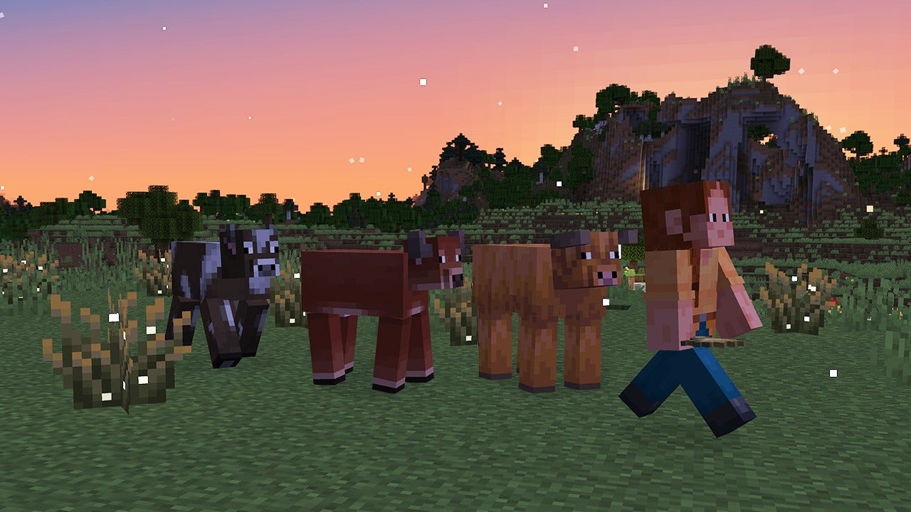 Minecraft now has cold and warm cow variants to join the pigs in beta