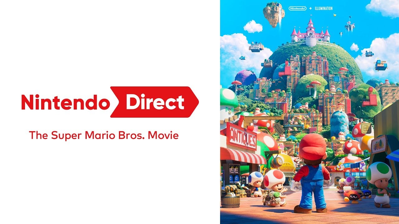Vê o primeiro trailer do filme The Super Mario Bros.