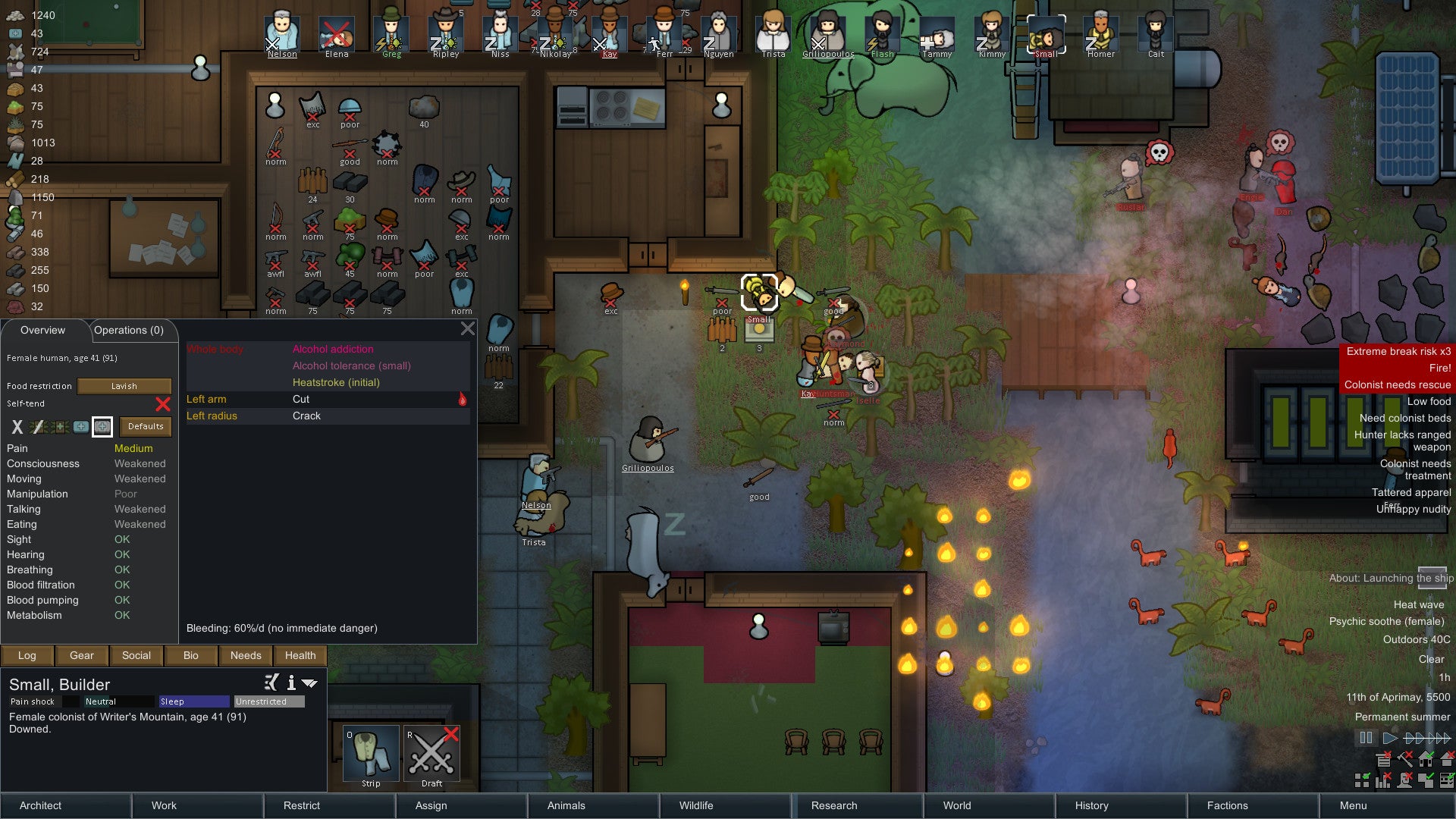 RimWorld geese, F1 in GTA Online, and more recent patches