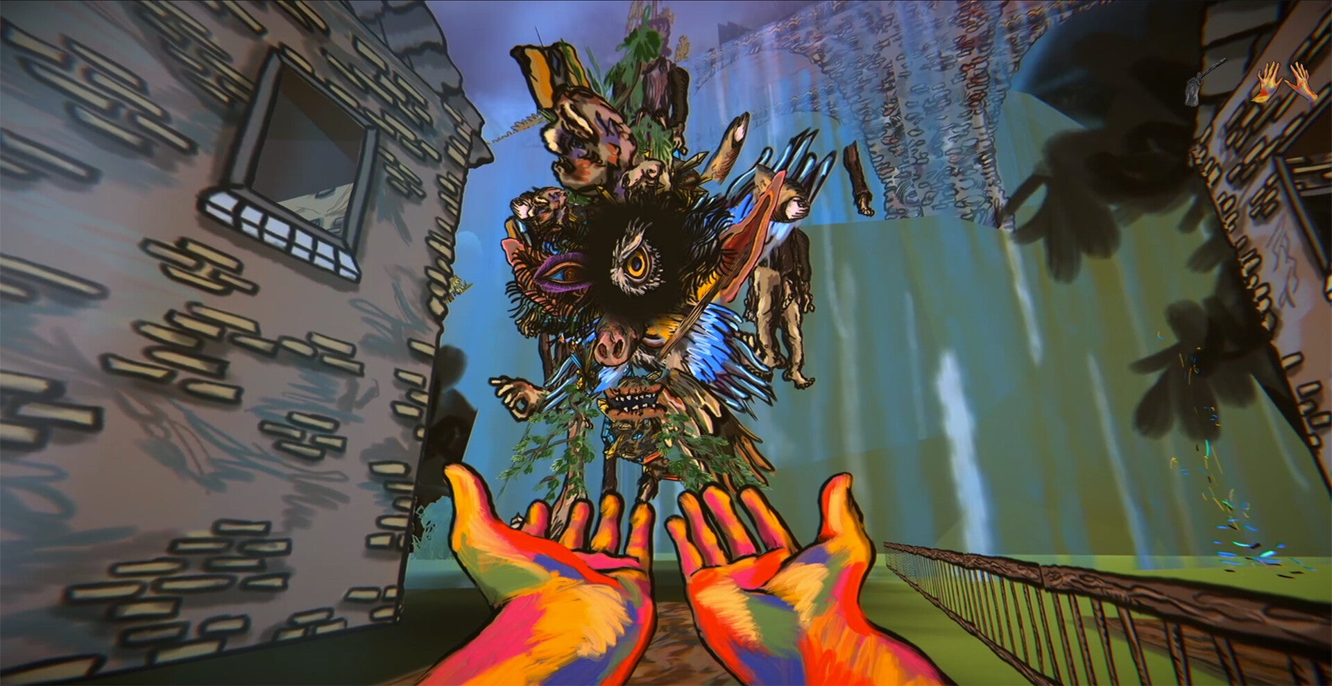 First-person explorer Sketchy Fables is a twitchy, teeming feast of hand-drawn art with acting from Hades 2's Sarah Grayson