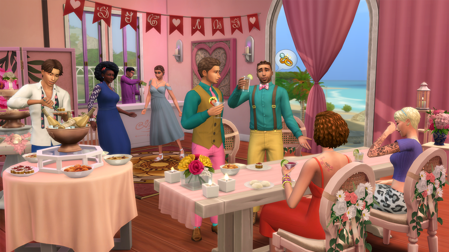 Homophobic laws mean The Sims 4's My Wedding Stories pack won't release in Russia