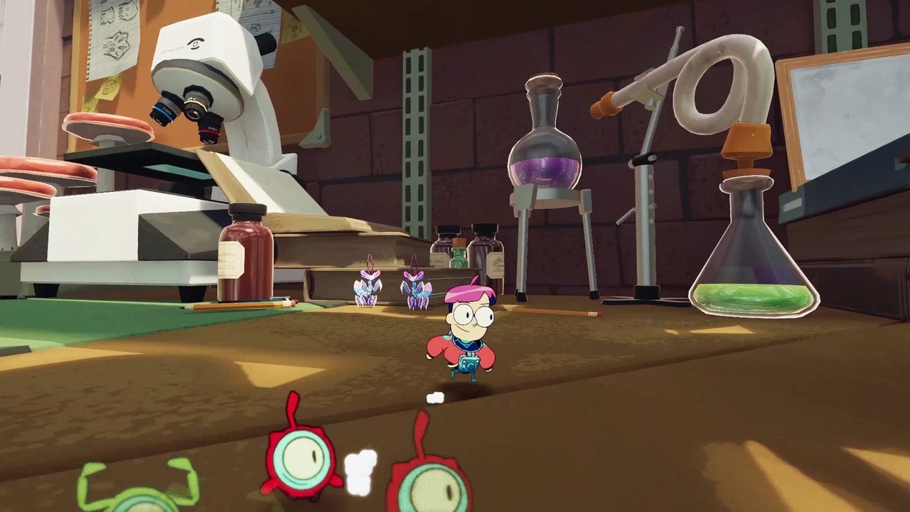 Tinykin looks like Pikmin inside a giant house