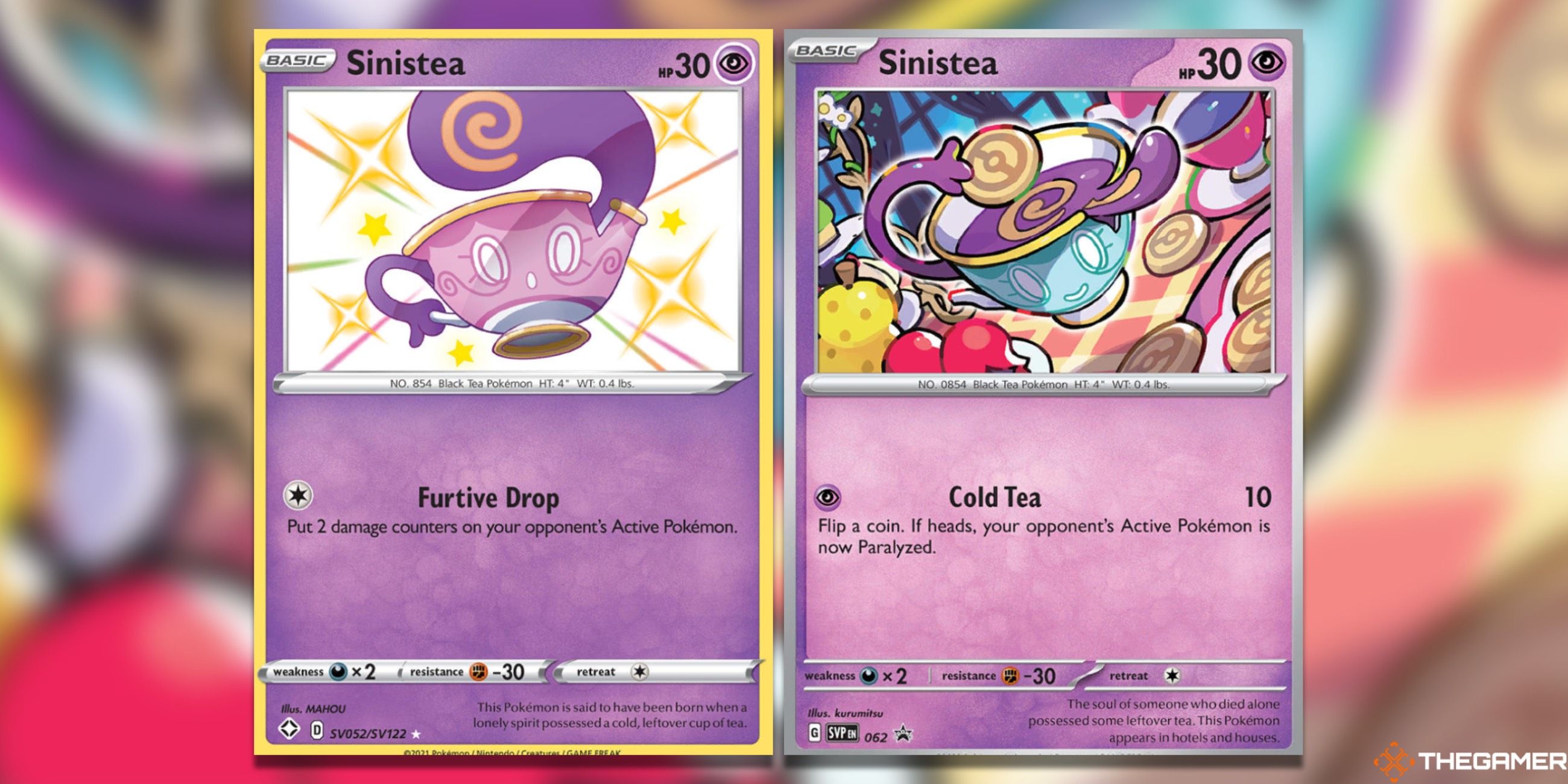 The Most Expensive Sinistea Pokemon TCG Cards