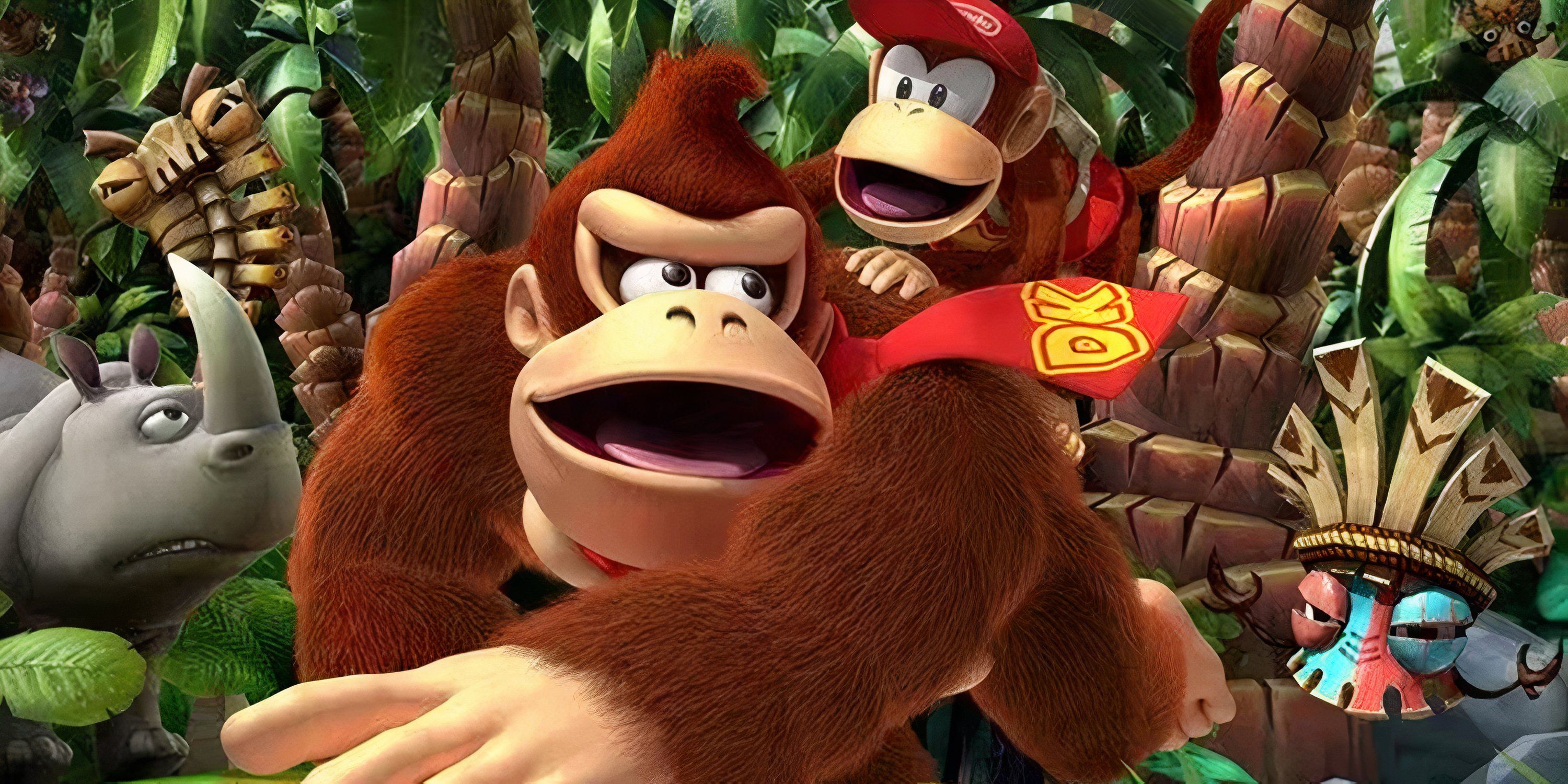 Donkey Kong Country Returns HD Tops January Switch Charts Despite Late Launch