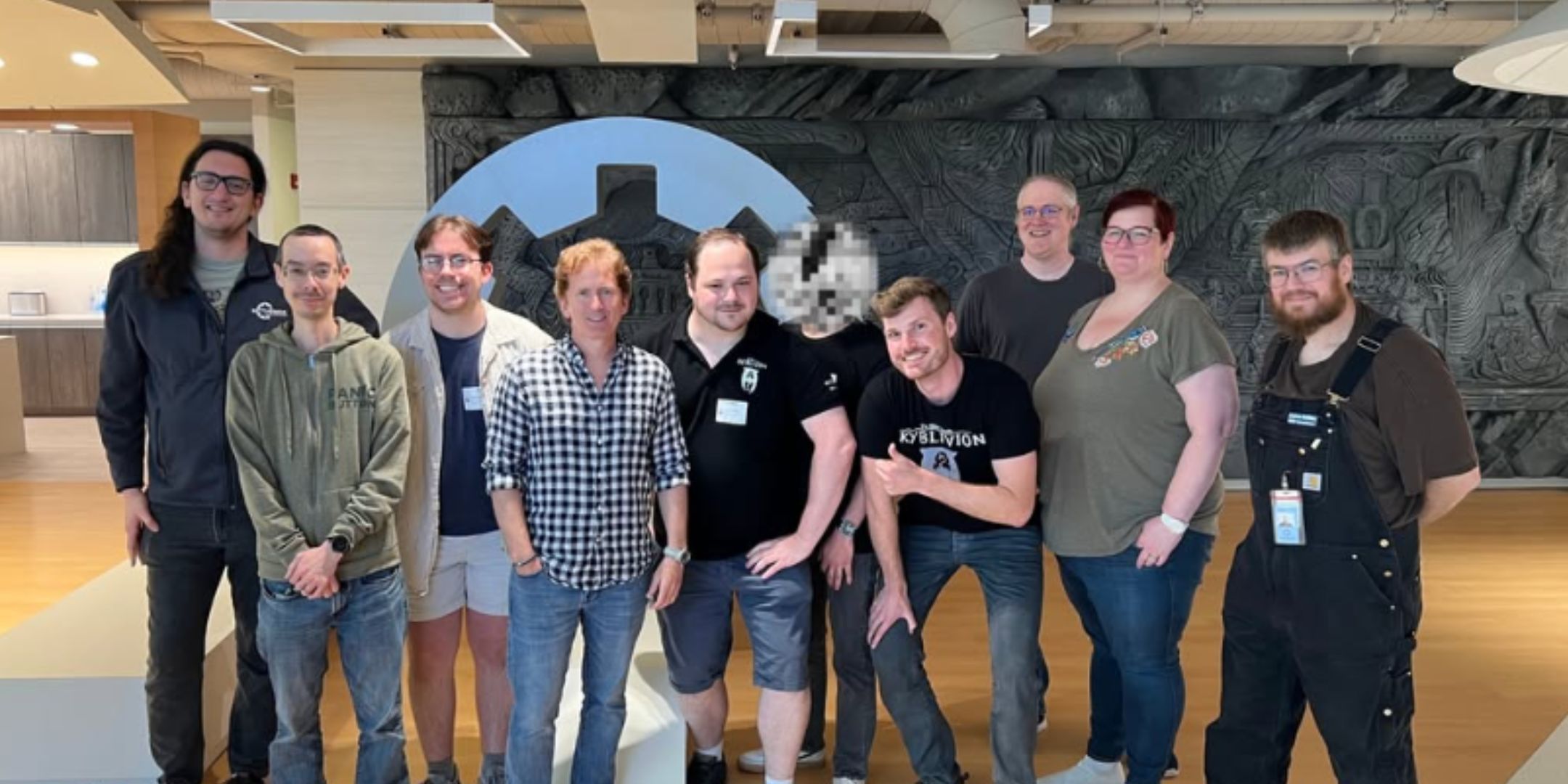Bethesda Definitely Doesn't Have Any Beef With Skyblivion, As The Devs Come Over For A Studio Visit