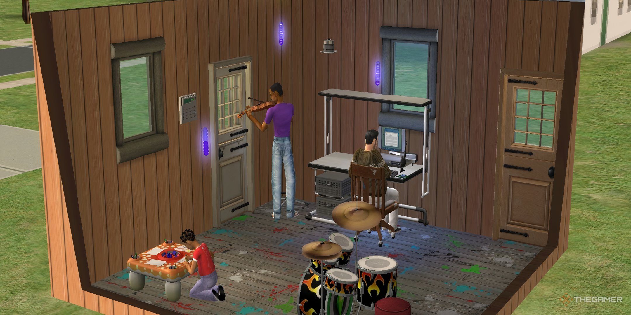 The Sims 2:  How To Max Creativity Skill