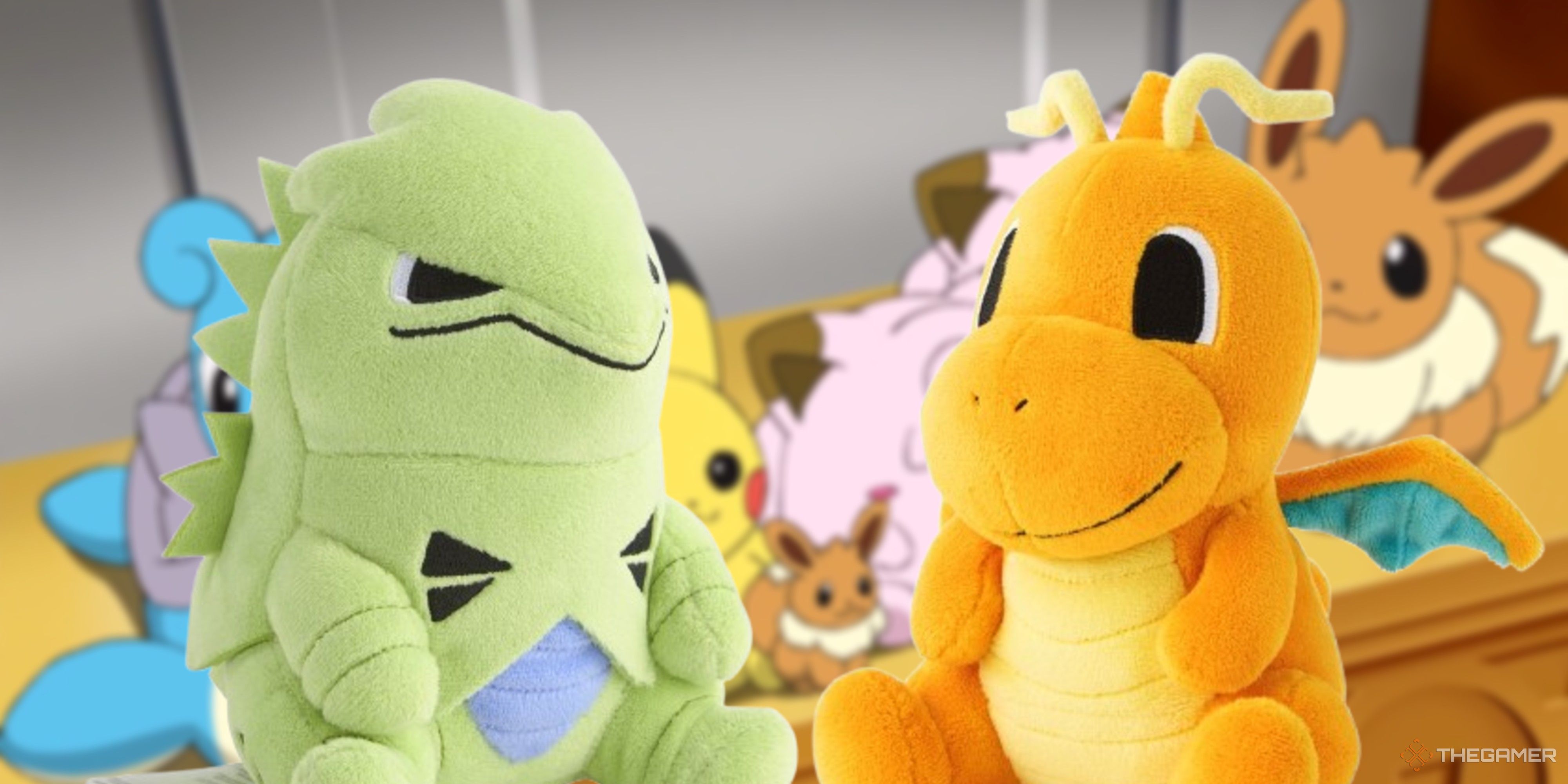 Dragonite, Tyranitar, And More Join Pokemon's Doll Plush Collection