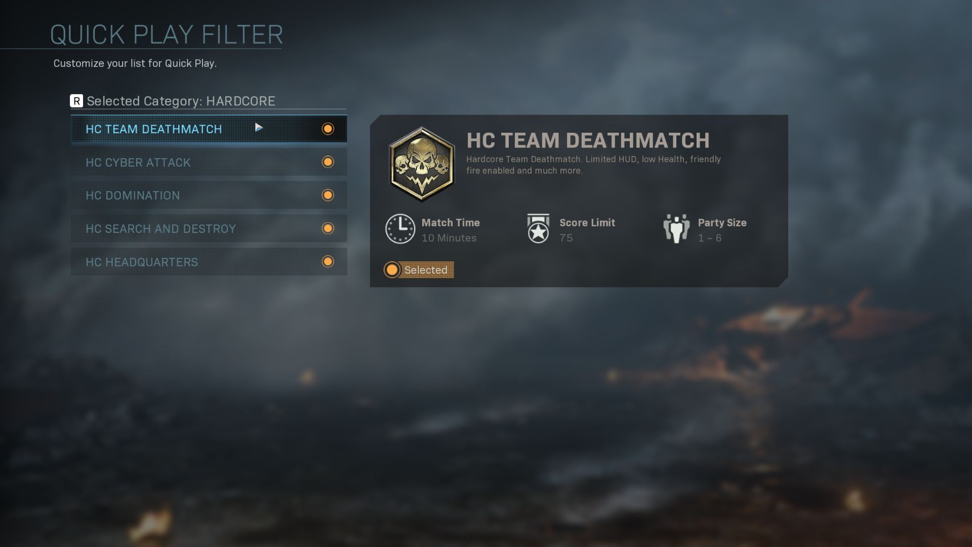 How to play Call of Duty: Modern Warfare hardcore matches