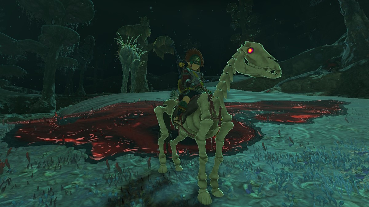 Zelda: Tears of the Kingdom — Where to Find Skeleton Horses Early in TotK