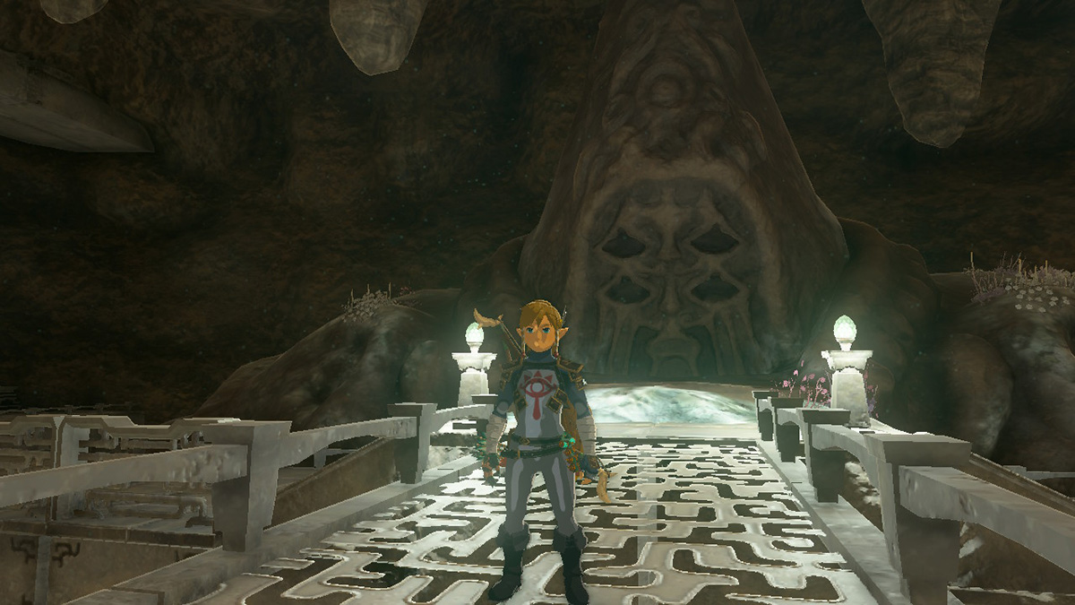 Zelda: Tears of the Kingdom (TotK) — Trapped Under Water Behind Stone Gate of Great Plateau Quest Guide