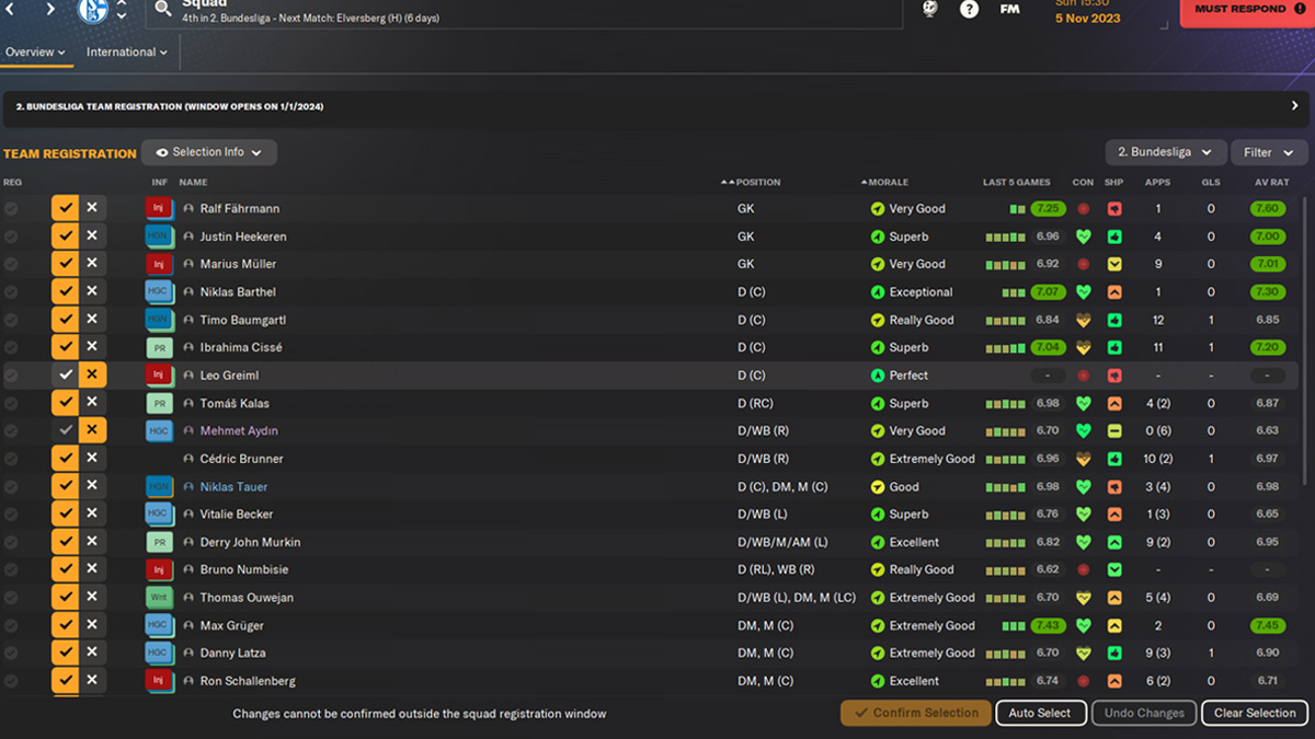 Football Manager 24: How to Register Players
