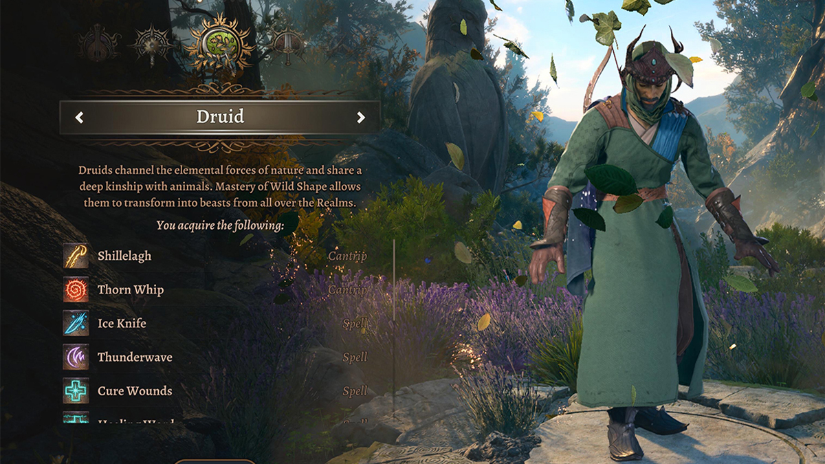 10 Best Druid Feats in Baldur's Gate 3