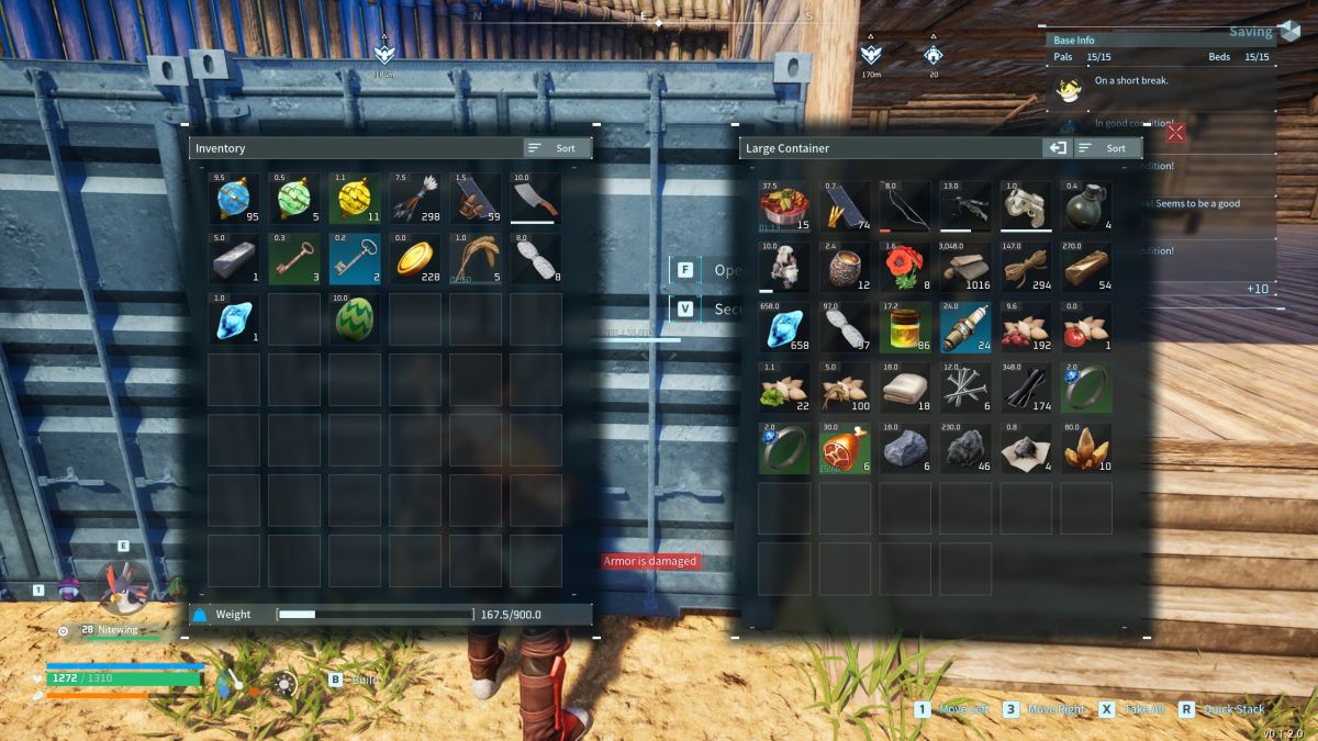 How to Increase Base Storage in Palworld: Best Base Containers to Build