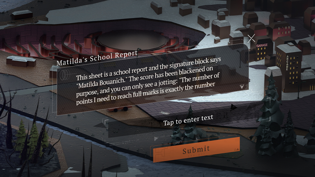 Reverse 1999 Matilda School Report Answer & Riddle Guide