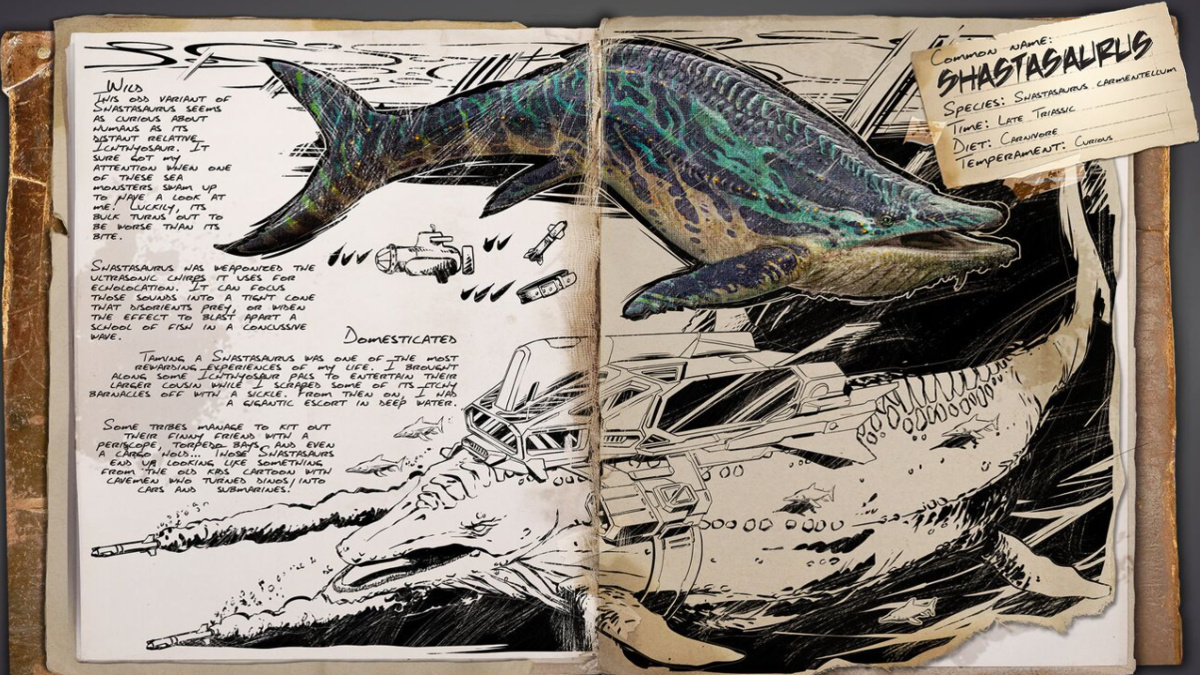 How to Tame a Shastasaurus in Ark: Survival Ascended