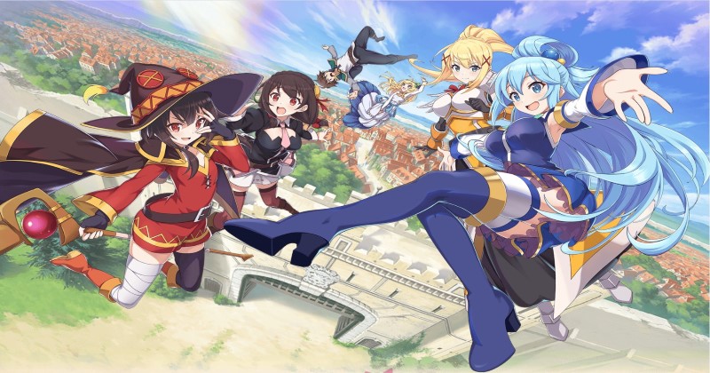 KonoSuba Fantastic Days RPG Pre-Registration Announcement and Rewards