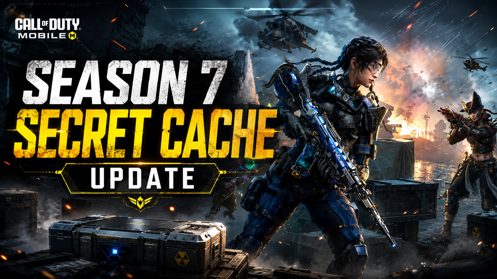COD Mobile Season 7 Secret Cache Rewards: Free Camo, CP Deals & Returning Lucky Draws