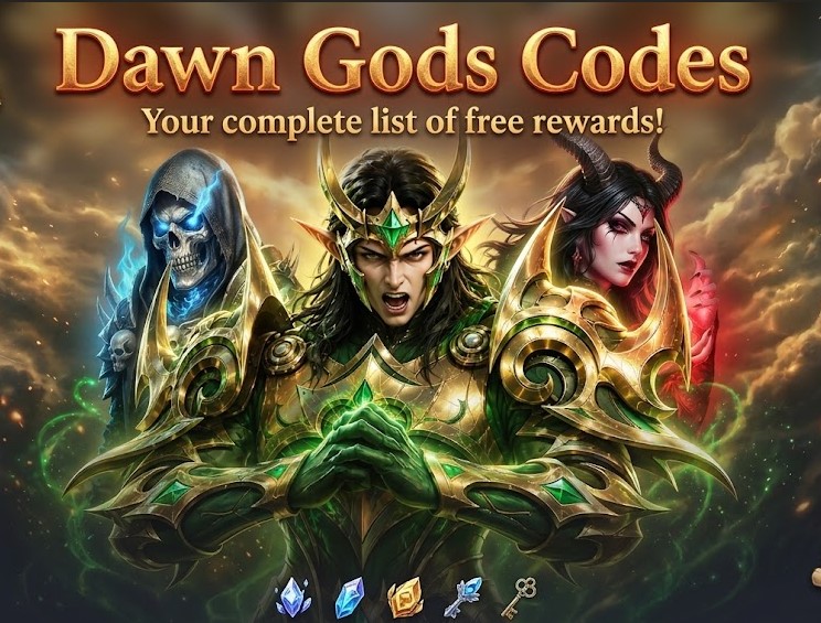 Dawn Gods Codes (July 2026): New Launch! - GamePretty
