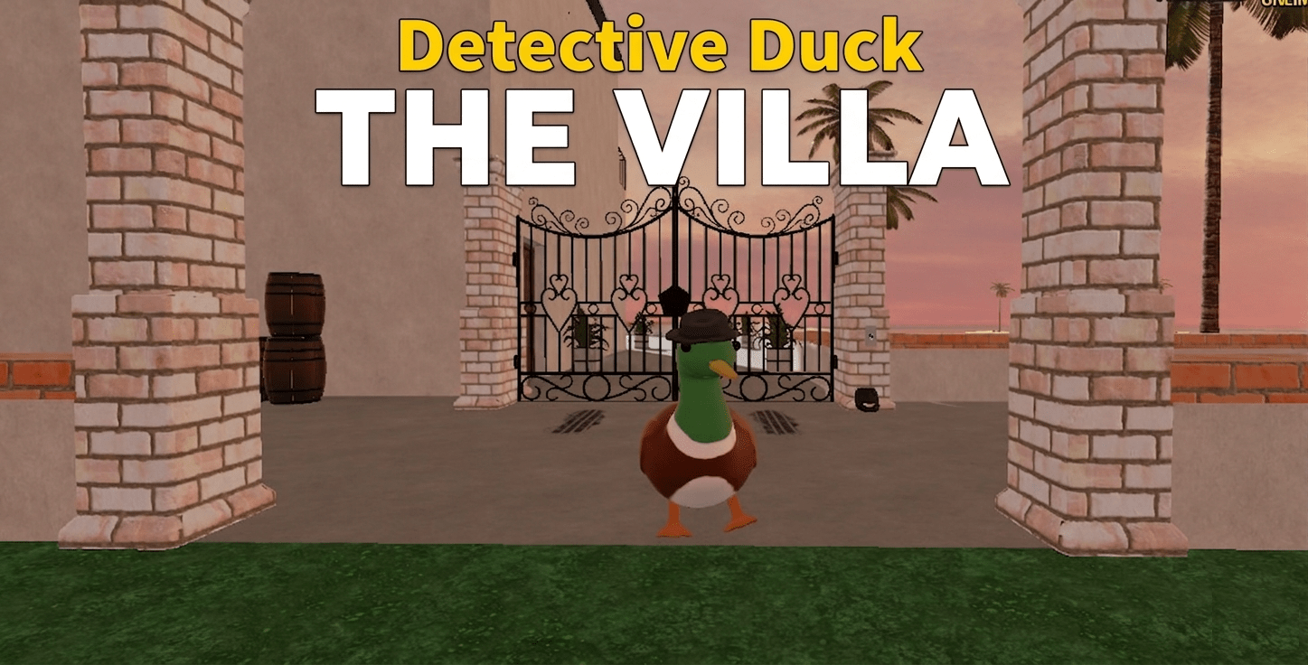 Detective Duck THE VILLA Walkthrough (Roblox)