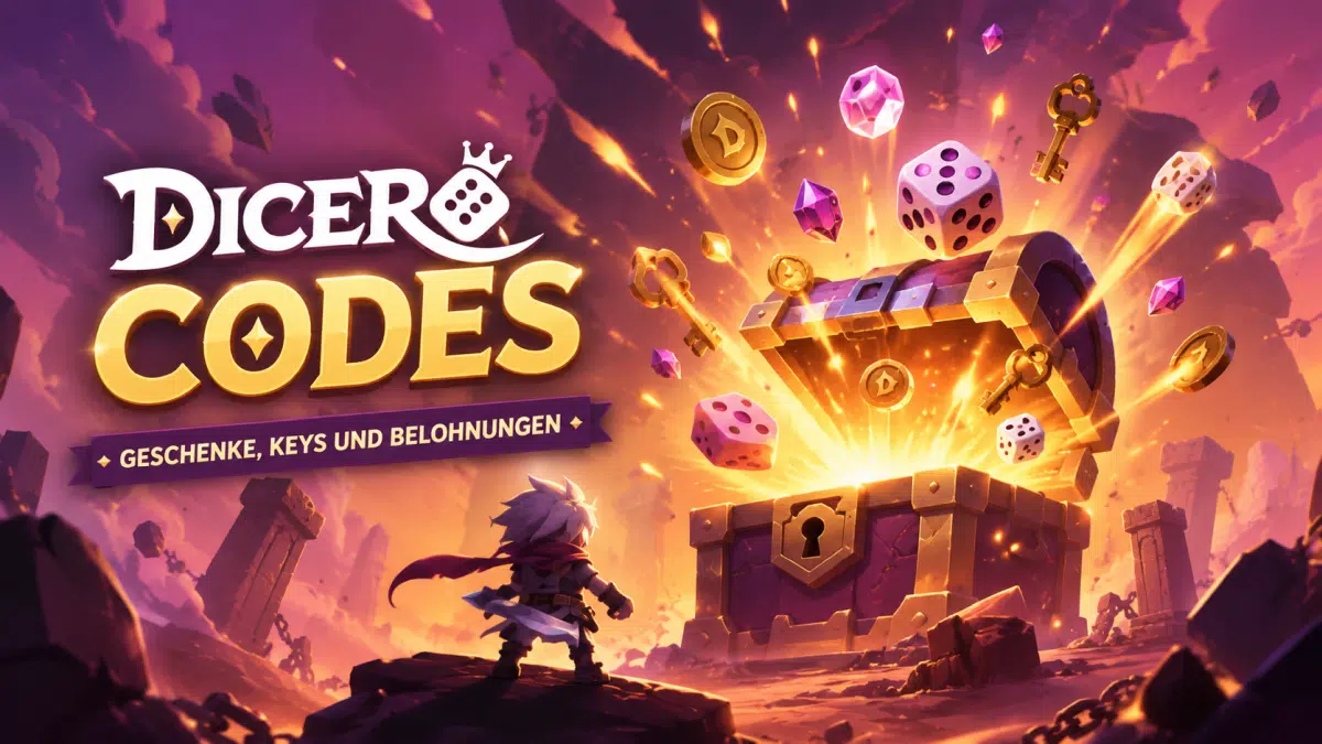 Dicero Codes: Aktuelle Gift Codes für Gold, Gems, Stamina und Keys - Check-App