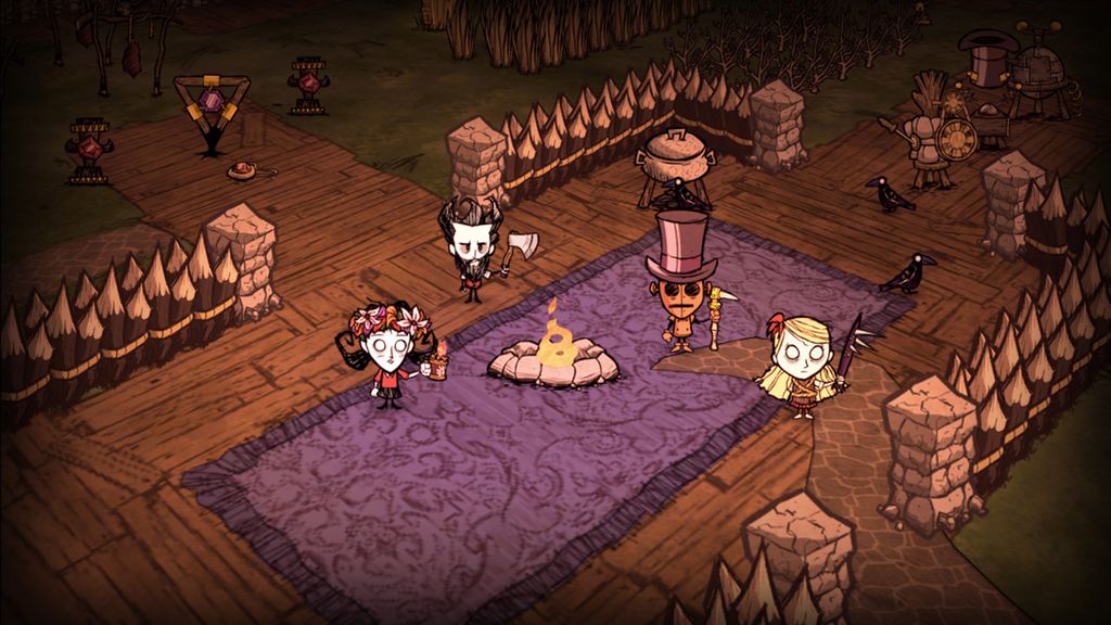 Don’t Starve Together für Android im Review: Gemeinsam hungert es sich komplizierter