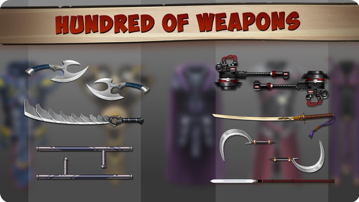 The Best Weapons in Shadow Fight 2