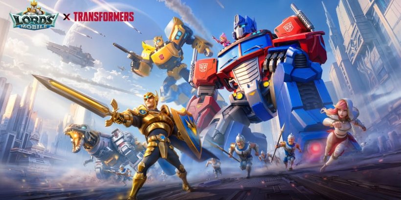 Lords Mobile launches massive Transformers crossover with Cybertron Pinball event