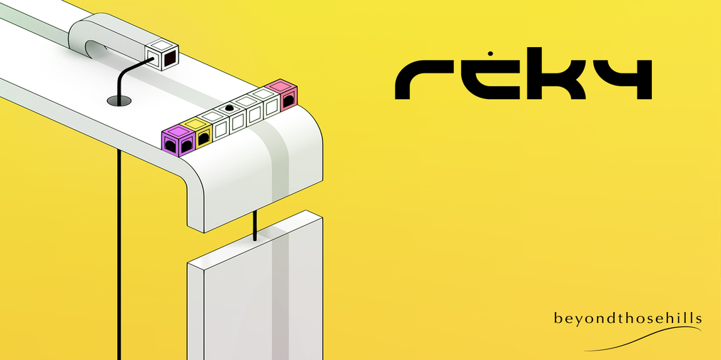 Reky is a puzzle game with a lovely looking minimalist art style that's heading to iOS in October